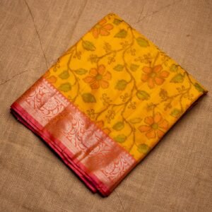 Gulnaar — Haldi Mustard Saree